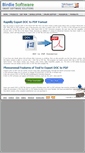 Mobile Screenshot of export.birdiesoftware.com